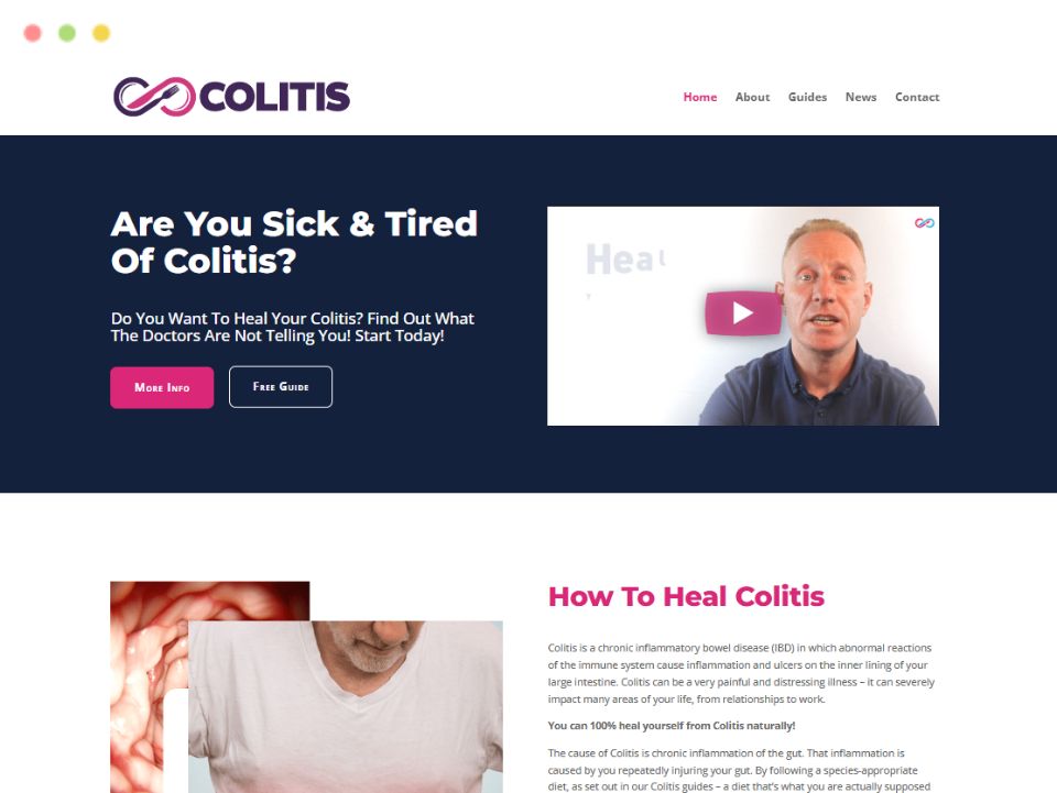 colitis-webpage